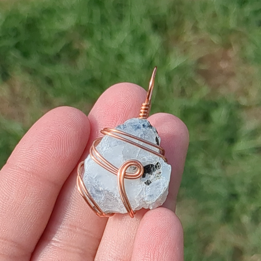 Rainbow Moonstone pendant