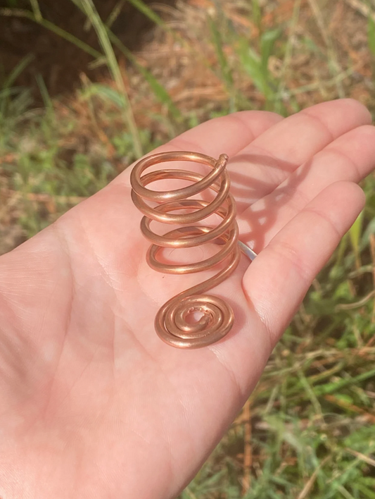 Copper Palo Santo holder