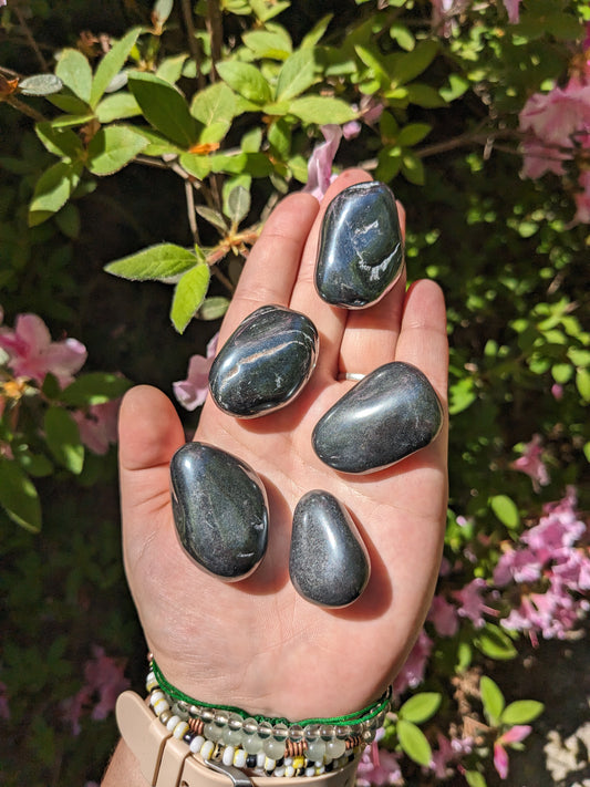 Jumbo hematite tumble