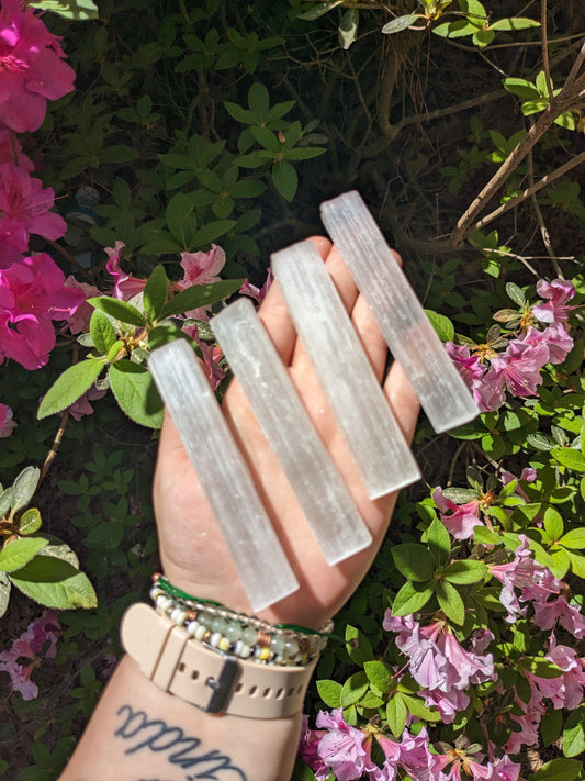 Selenite wand