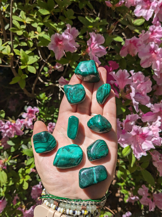 Malachite tumble