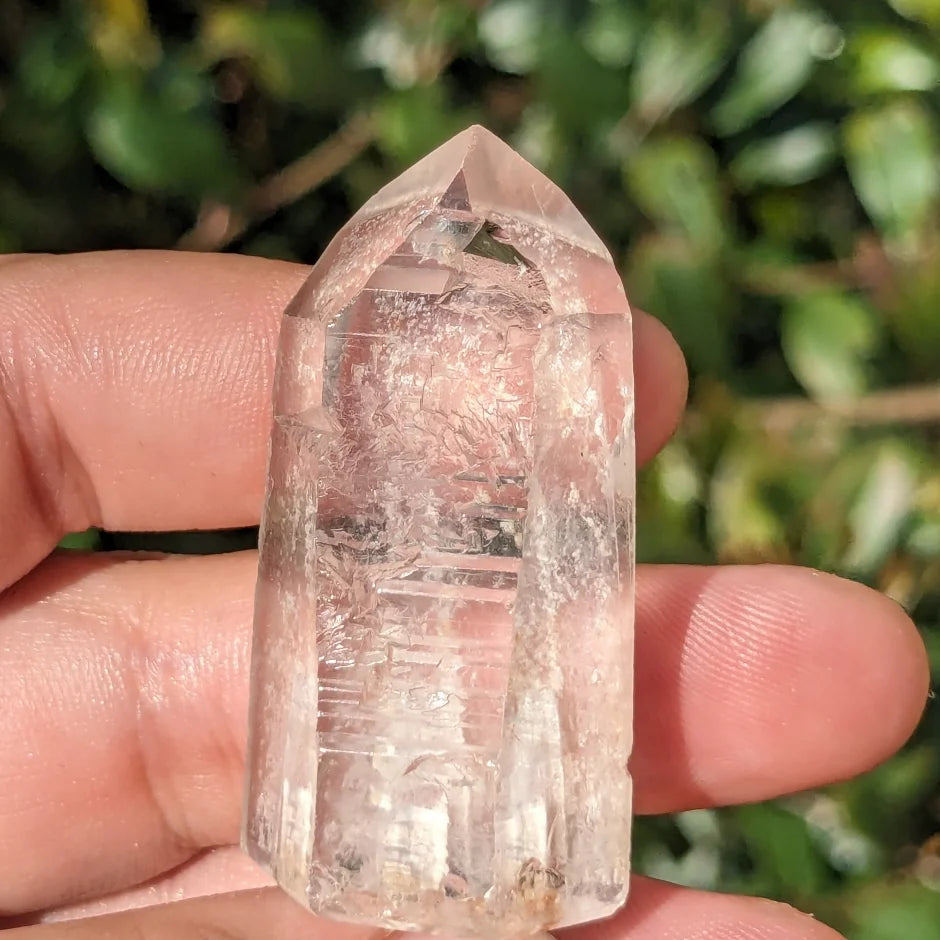 Clear/Lemurian quartz towers